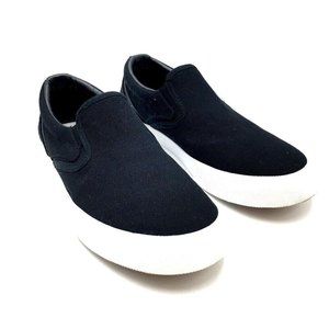 Hurley Men's Arlo Canvas Lightweight Slip-On Casual Sneakers - Black